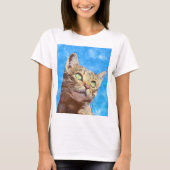 Hübsches Kittendesign T-Shirt (Vorderseite)