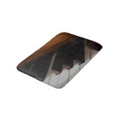 Hübsches Klavier Badematte (Schrägansicht)