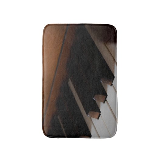 Hübsches Klavier Badematte (Vorderseite Vertikal)