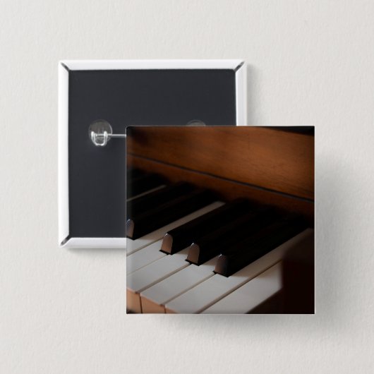 Hübsches Klavier Button (Vorne & Hinten)