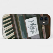 Hübsches Klavier Case-Mate iPhone Hülle (Rückseite (Horizontal))