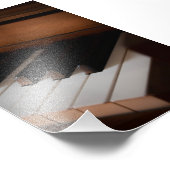 Hübsches Klavier Fotodruck (Ecke)