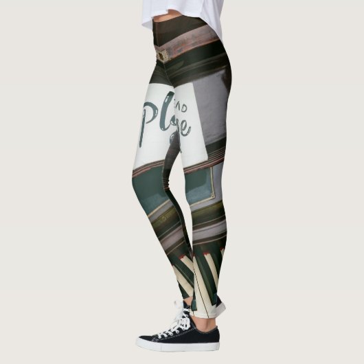 Hübsches Klavier Leggings (Links)