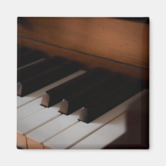 Hübsches Klavier Magnet (Vorne)