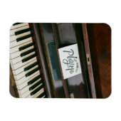 Hübsches Klavier Magnet (Horizontal)