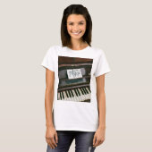 Hübsches Klavier T-Shirt (Vorne ganz)