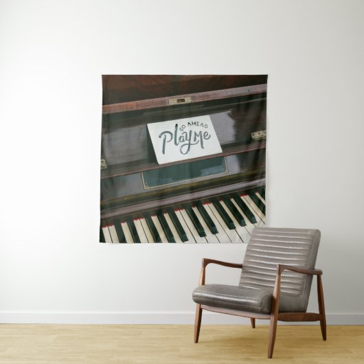 Hübsches Klavier Wandteppich (Beispiel)