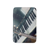 Hübsches Klavierdesign Badematte (Vorderseite Vertikal)