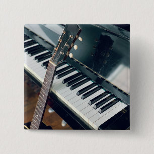 Hübsches Klavierdesign Button