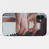 Hübsches Klavierdesign Case-Mate iPhone Hülle (Rückseite (Horizontal))