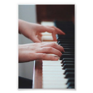 Hübsches Klavierdesign Fotodruck