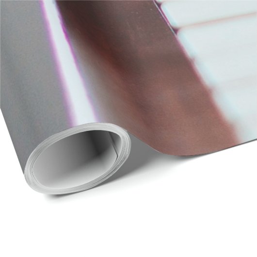 Hübsches Klavierdesign Geschenkpapier (Rolleneckpunkt)