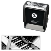 Hübsches Klavierdesign Permastempel (Beispiel)