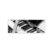 Hübsches Klavierdesign Permastempel (Design)