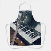 Hübsches Klavierdesign Schürze (Vorderseite)