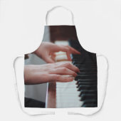 Hübsches Klavierdesign Schürze (Vorderseite)
