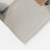 Hübsches Klavierwerk Fleecedecke (Ecke)