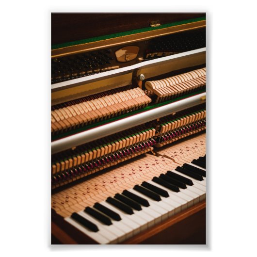 Hübsches Klavierwerk Fotodruck (Vorne)