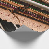 Hübsches Klavierwerk Geschenkpapier (Ecke)