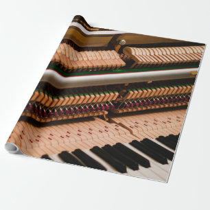 Hübsches Klavierwerk Geschenkpapier