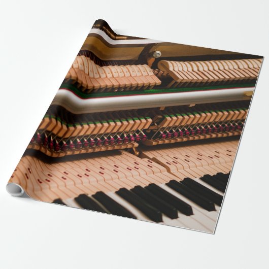 Hübsches Klavierwerk Geschenkpapier (Ungerollt)