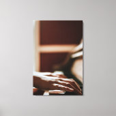 Hübsches Klavierwerk Leinwanddruck (Vorderseite)