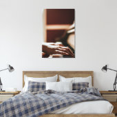 Hübsches Klavierwerk Leinwanddruck (Insitu (Schlafzimmer))