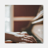 Hübsches Klavierwerk Magnet (Vorne)