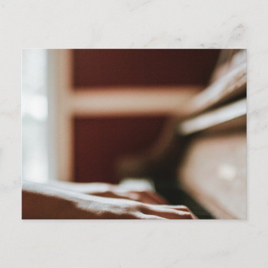 Hübsches Klavierwerk Postkarte (Vorderseite)