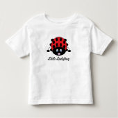 Hübsches kleines Ladybug-Shirt für Kleinkinder Kleinkind T-shirt (Vorderseite)