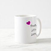 Hübsches kleines Latte Coffee Pub Anime Girl Kaffeetasse (VorderseiteRechts)