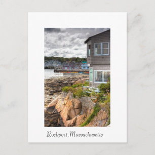 Hübsches kleines Strandhaus Postkarte