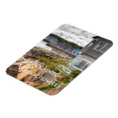 Hübsches kleines Strandhaus Rockport, Massachusett Magnet (Linke Seite)