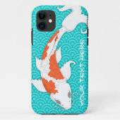Hübsches Koi Case-Mate iPhone Hülle (Rückseite)