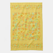 Hübsches Küchentuch oder Teetücher Golden Daffodie (Vertikal)