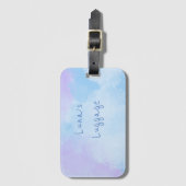 Hübsches Kunstmuster Gepäckanhänger (Vorderseite Vertikal)