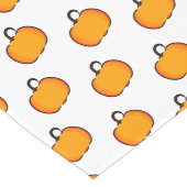 Hübsches Kürbismuster Großer Tischläufer (Ecke)