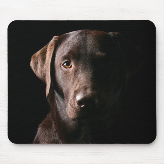 Hübsches Labrador retriever Mousepad (Vorne)