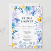 Hübsches Lavendel-Brautparty Einladung (Vorderseite)