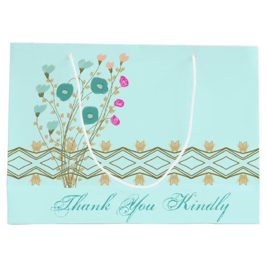 Hübsches Licht Große Geschenktüte (Rückseite)