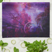 Hübsches lila feenhafte handtuch (Gefaltet)