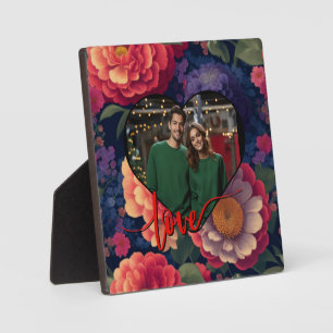 Hübsches lila Foto Fotoplatte