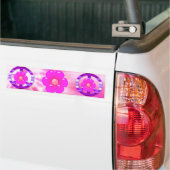 Hübsches lila Friedenszeichen Autoaufkleber (Auf Lkw)