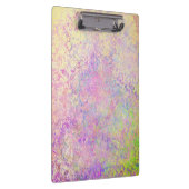 Hübsches lila Gold und rosa Textur Klemmbrett (Rechts)