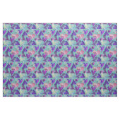 Hübsches Lila Herz Baumwolle (56" Breite) Stoff (Fat Quarter (45,7 x 55,9 cm))