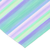 Hübsches Lila türkisfarbenes Muster Mittelgroßer Tischläufer (Ecke)