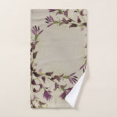 Hübsches Lila und Limones Handtuchhalter-Set Badhandtuch Set (Handtuch)