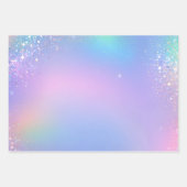 Hübsches Lilac Wrapping Paper Flat Sheet Set 3 Geschenkpapier Set (Vorderseite 3)