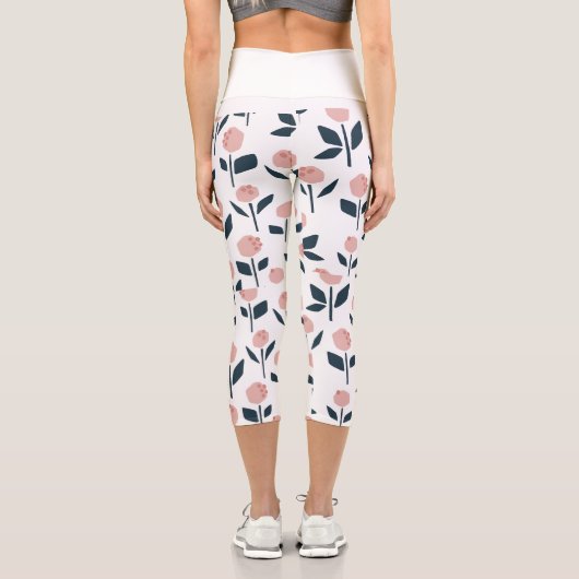 hübsches Mädchen Capri Leggings (Rückseite)