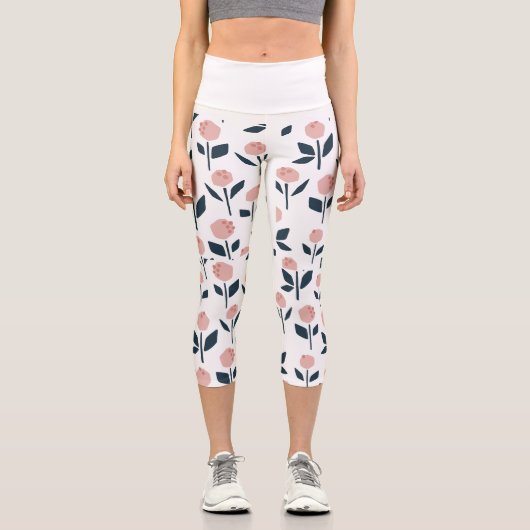hübsches Mädchen Capri Leggings (Vorderseite)